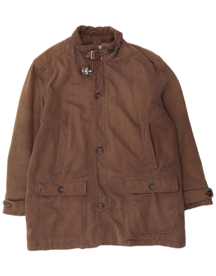 Giacca utility da uomo Mabrun IT 56 3XL Cotone marrone