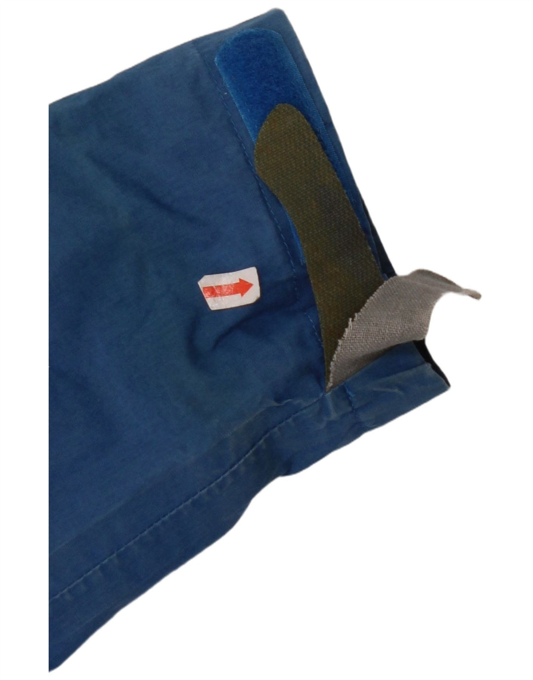 Giacca a vento con cappuccio da uomo TIMBERLAND UK 36 Small Blu Poliestere