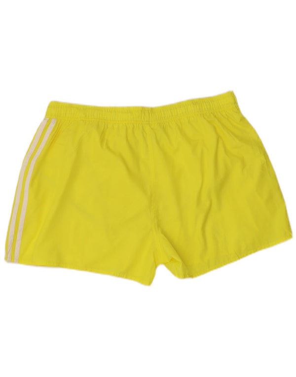Pantaloncini sportivi da uomo Adidas XL poliestere giallo