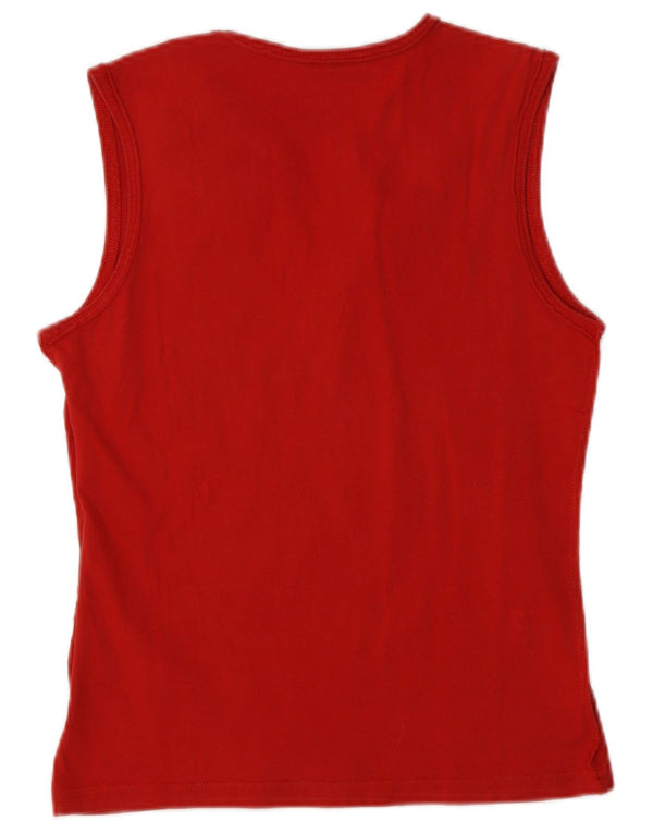 Canotta grafica da donna Puma UK 10 piccola rossa in cotone