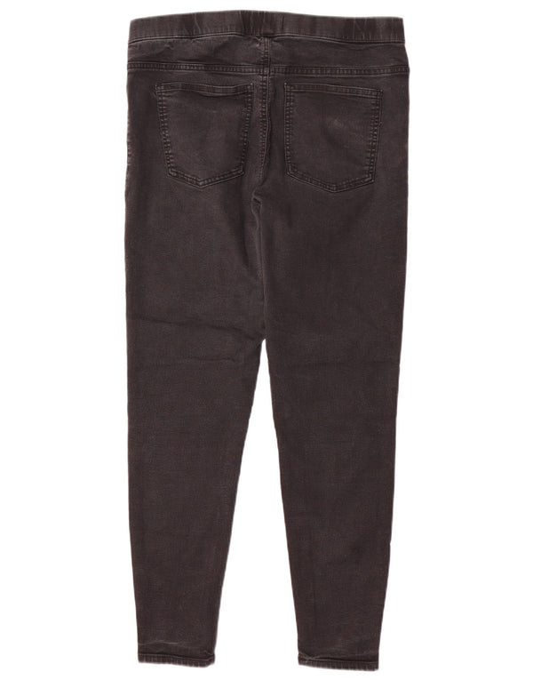Jeans skinny Jegging da donna Marks & Spencer UK 16 Large W32 L27 Nero