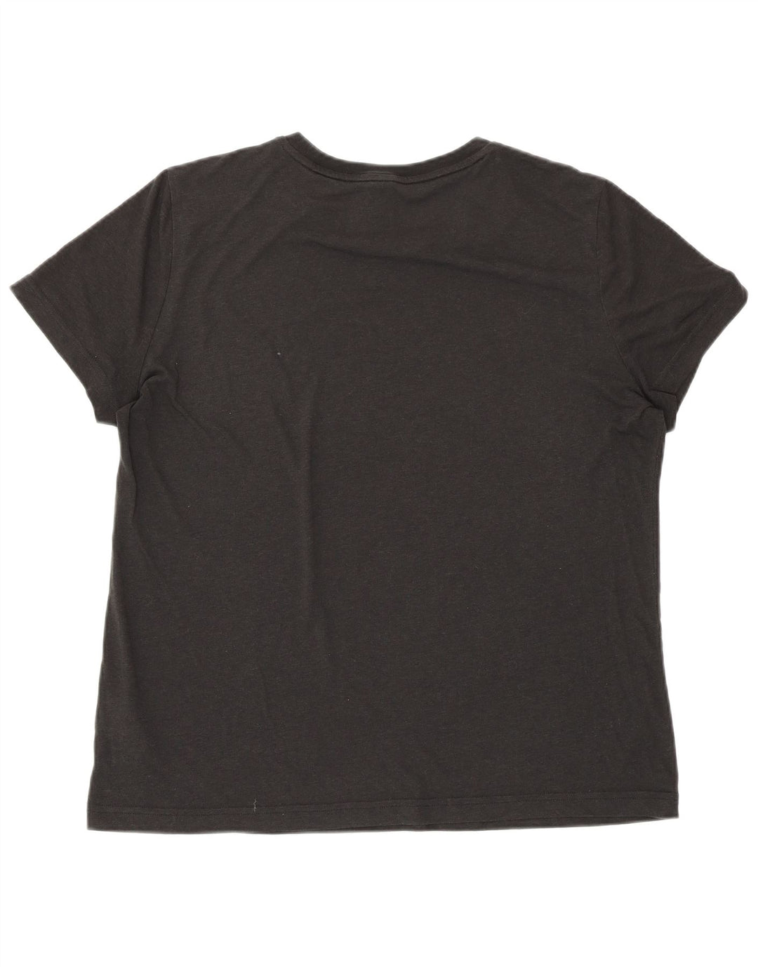 T-shirt grafica da donna ADIDAS Top UK 20/22 XL cotone nero