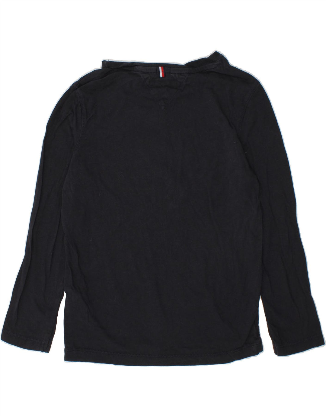TOMMY HILFIGER Boys Top Long Sleeve 5-6 Years Navy Blue Cotton Vintage Tommy Hilfiger and Second-Hand Tommy Hilfiger from Messina Hembry 