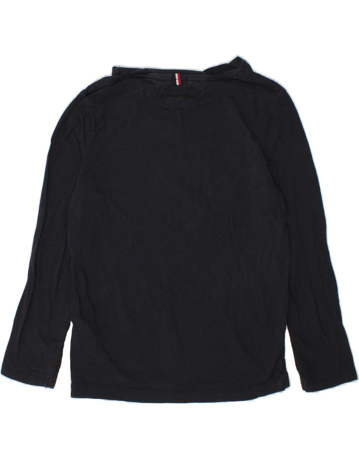 TOMMY HILFIGER Boys Top Long Sleeve 5-6 Years Navy Blue Cotton Vintage Tommy Hilfiger and Second-Hand Tommy Hilfiger from Messina Hembry 