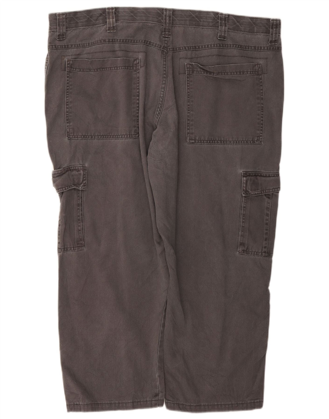 Pantaloni corti cargo dritti da uomo WRANGLER W40 L25 cotone grigio