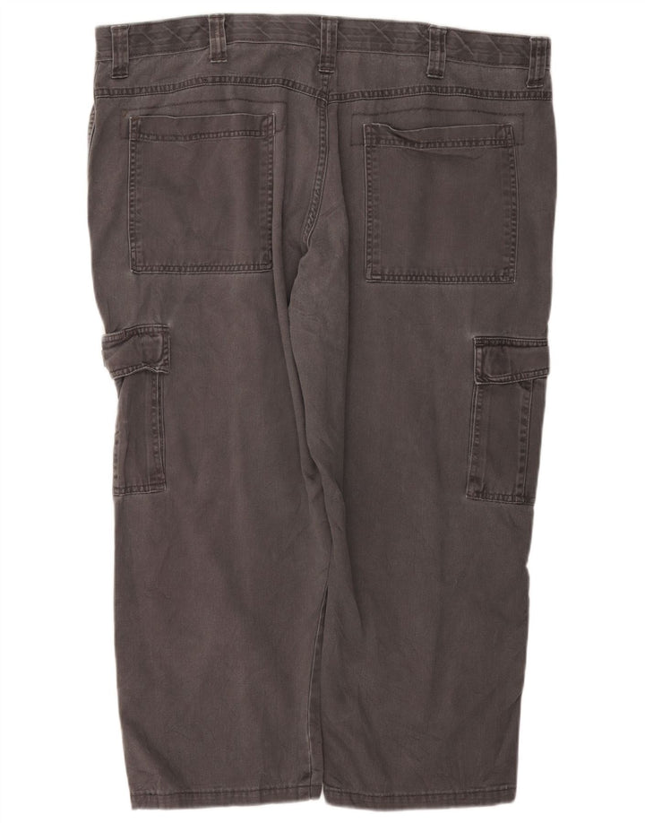 Pantaloni corti cargo dritti da uomo WRANGLER W40 L25 cotone grigio