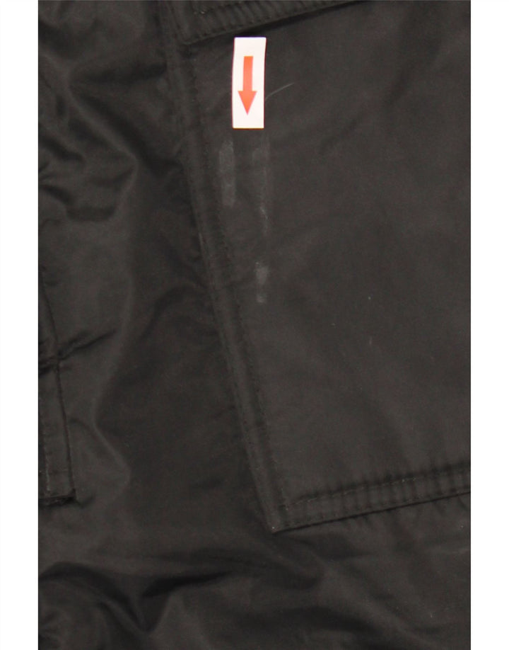 Tuta da sci con cappuccio da uomo Sears Work Leisure grande nylon nero
