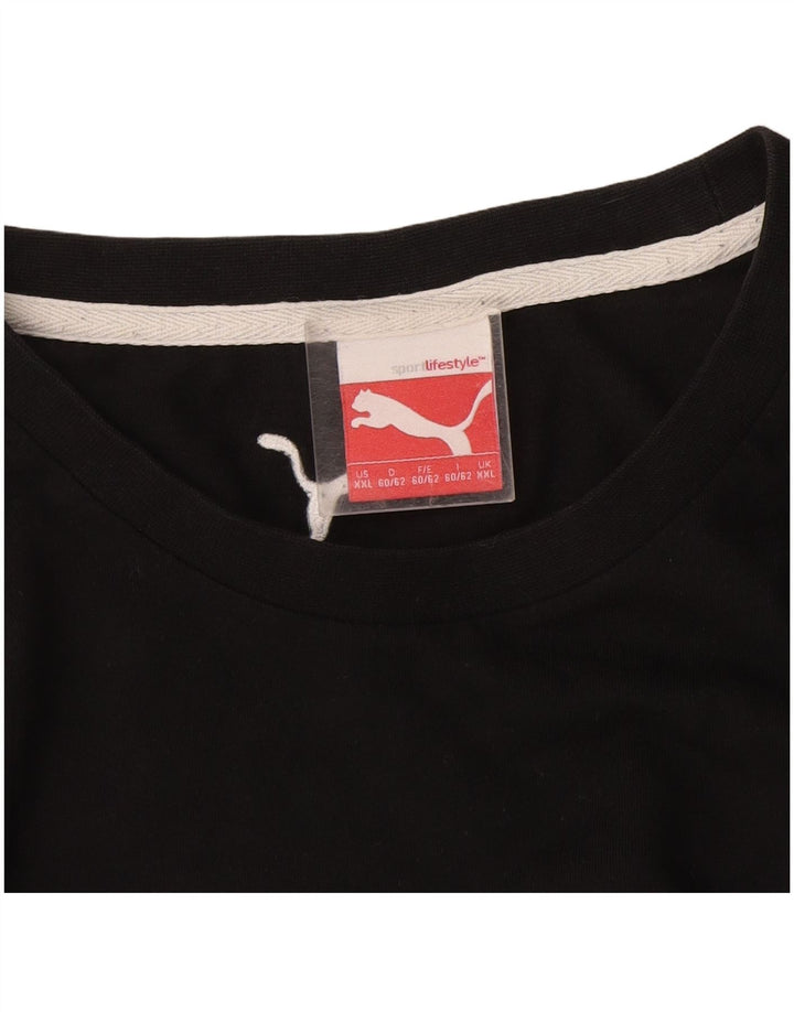 T-shirt grafica da uomo Puma Top 2XL Nera