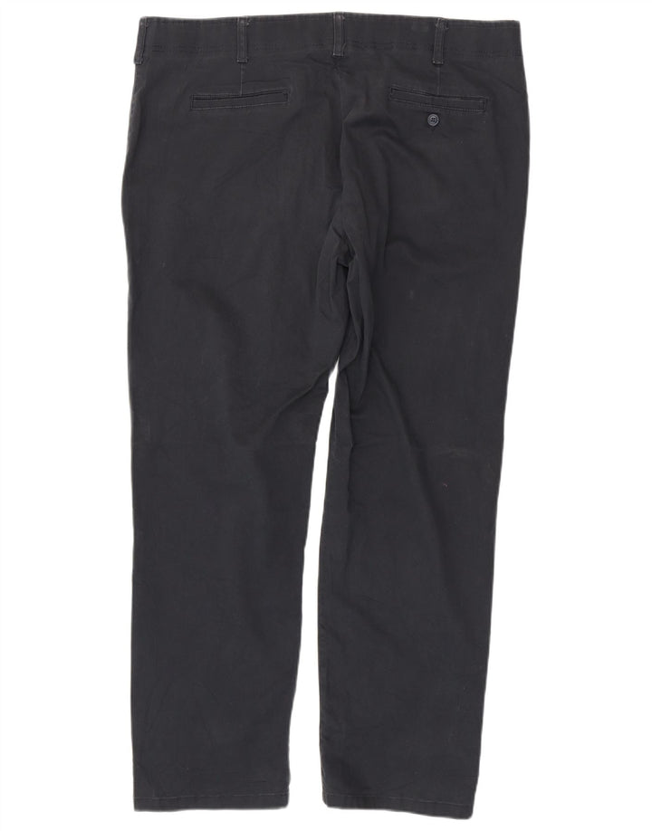 Pantaloni chino dritti da uomo LEE Extreme Motion W40 L32 in cotone blu navy
