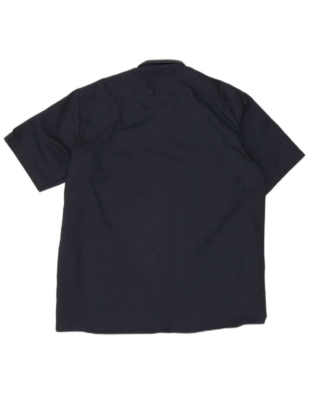 Dickies Camicia a maniche corte da uomo Large in poliestere blu navy