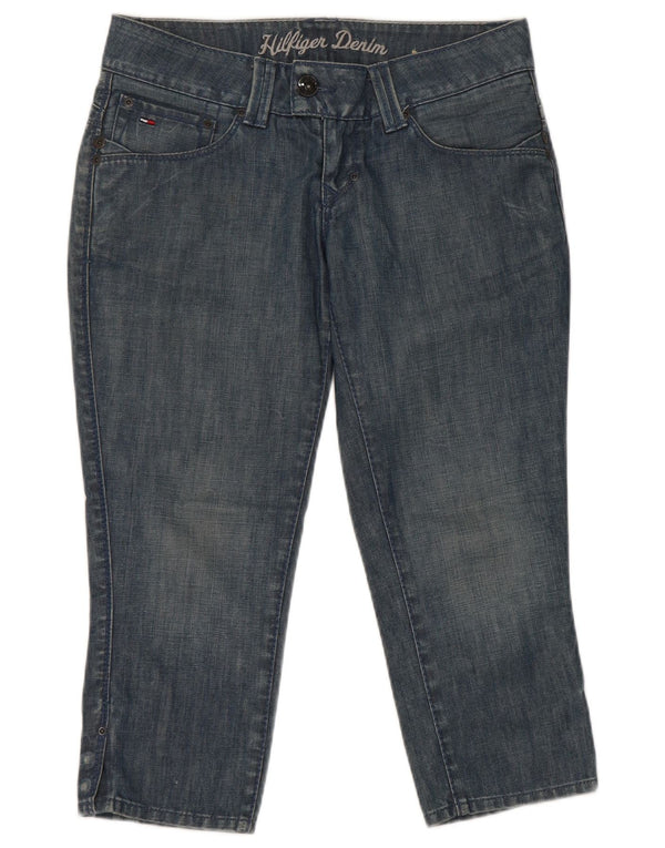 Jeans Capri da donna Tommy Hilfiger W28 L21 cotone blu