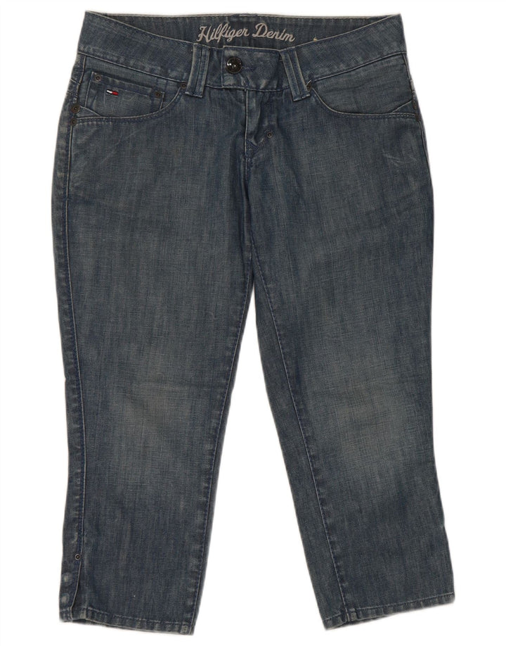 Jeans Capri da donna Tommy Hilfiger W28 L21 cotone blu