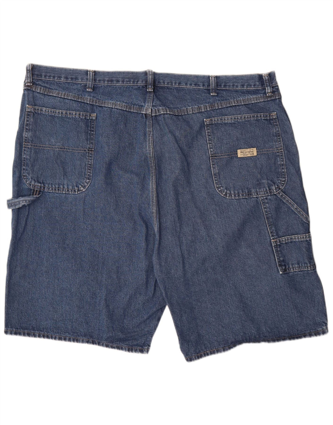 Pantaloncini di jeans cargo da uomo WRANGLER W46 3XL cotone blu