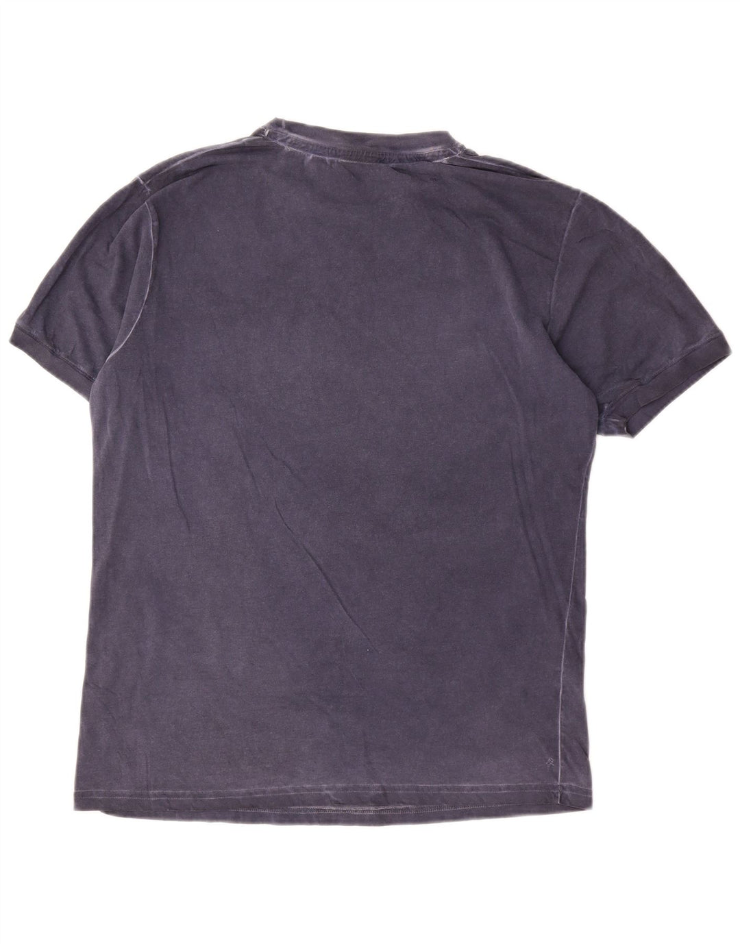 T-shirt grafica da uomo Converse Top in cotone blu navy medio