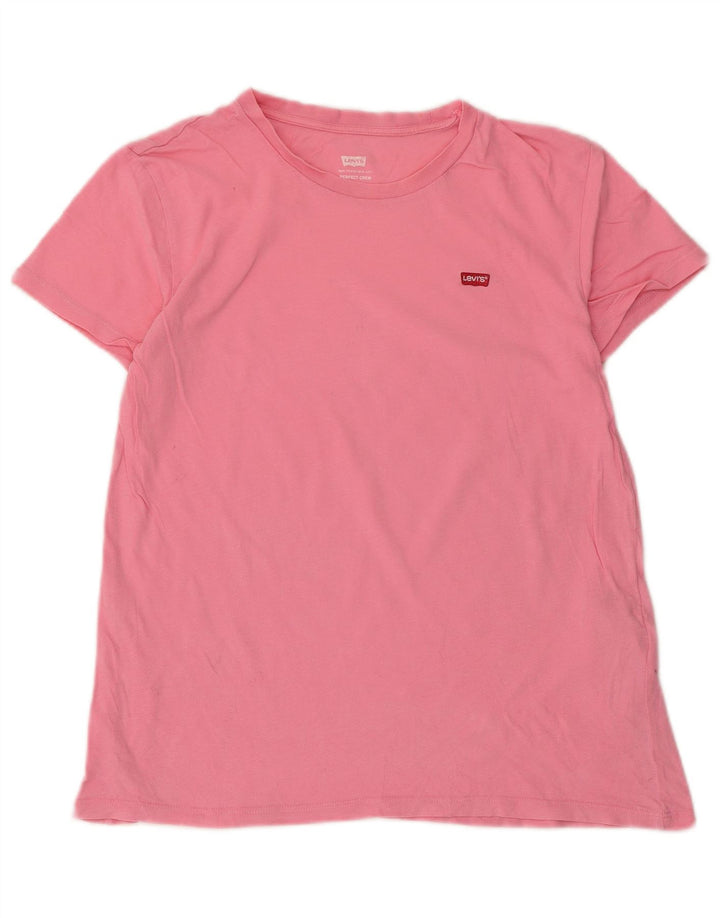 T-shirt da donna Levi's Top UK 10 piccola in cotone rosa