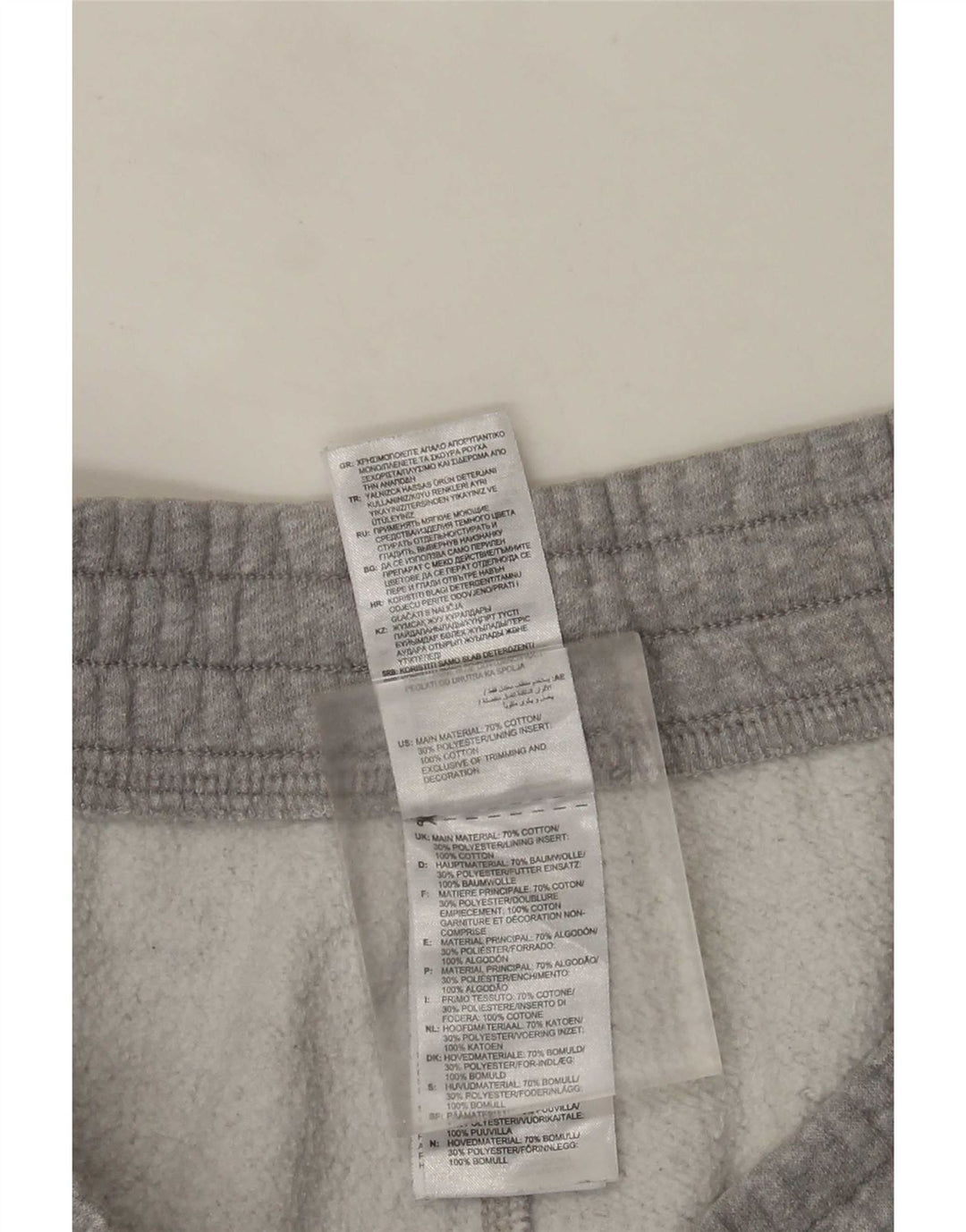 Pantaloncini sportivi Reebok da uomo 2XL in cotone chiazzato grigio