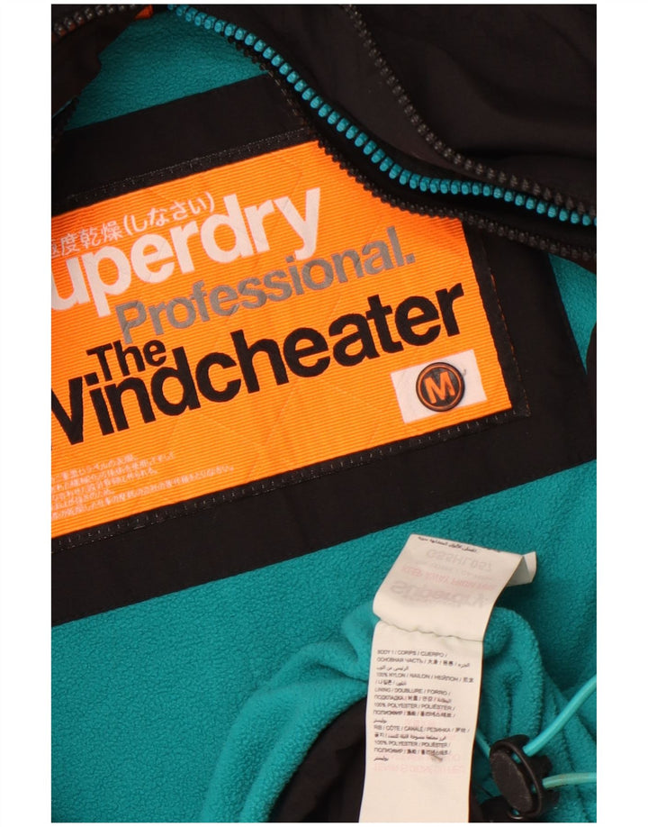 Giacca a vento da donna The Windcheater SUPERDRY UK 14 media nera