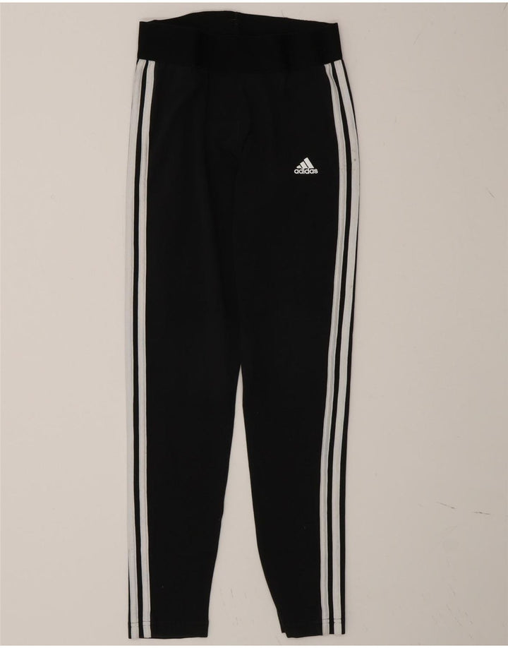 Leggings Adidas da donna UK 12/14 cotone nero medio
