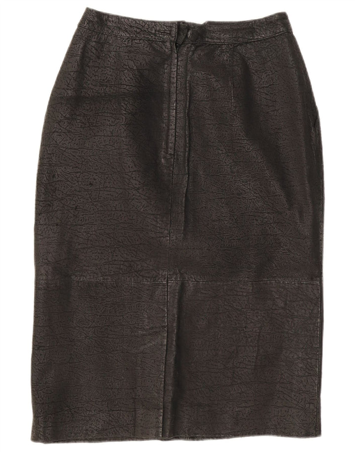 Gonna a tubino vintage da donna EU 38 media W28 nera