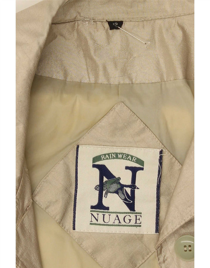 Impermeabile oversize da donna Nuage UK 12 poliestere oro medio