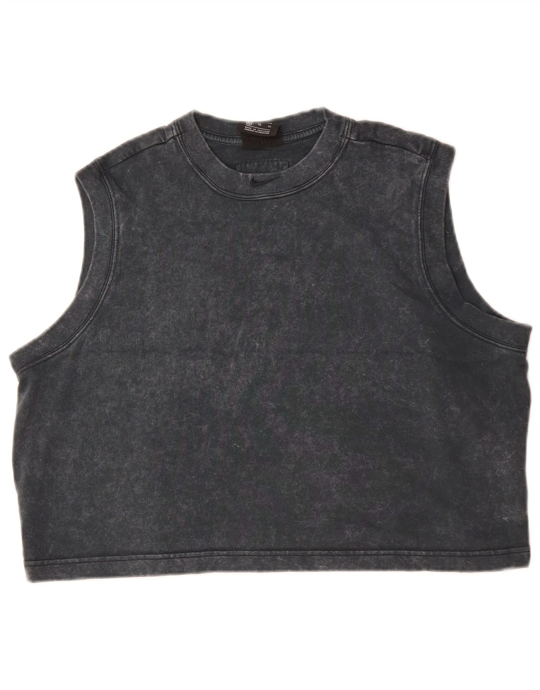 Canotta corta da donna NIKE UK 18 XL cotone grigio