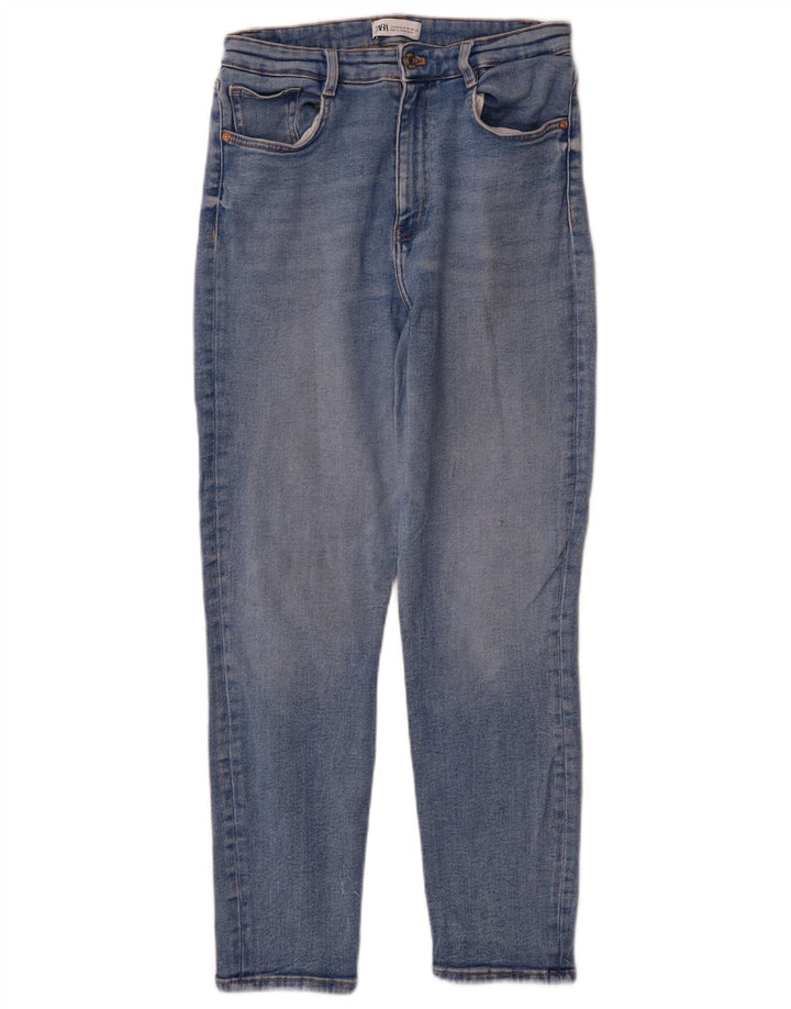 Jeans affusolati da donna Zara EU 40 medio W30 L27 cotone blu