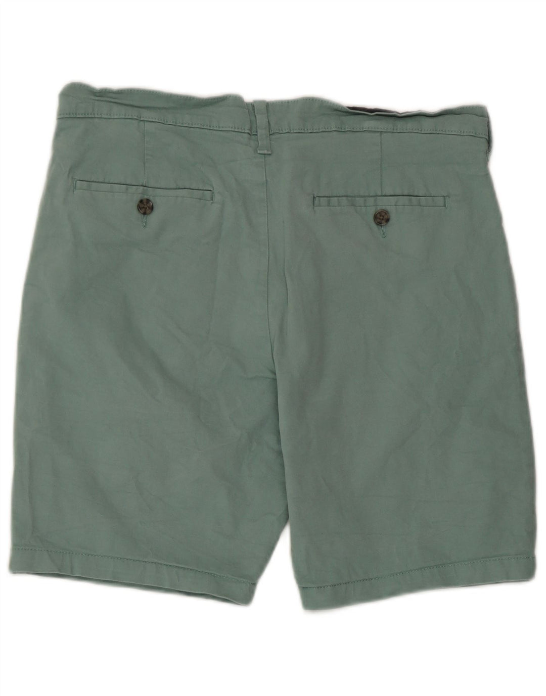 Pantaloncini chino da uomo Marks & Spencer W34 grandi in cotone verde