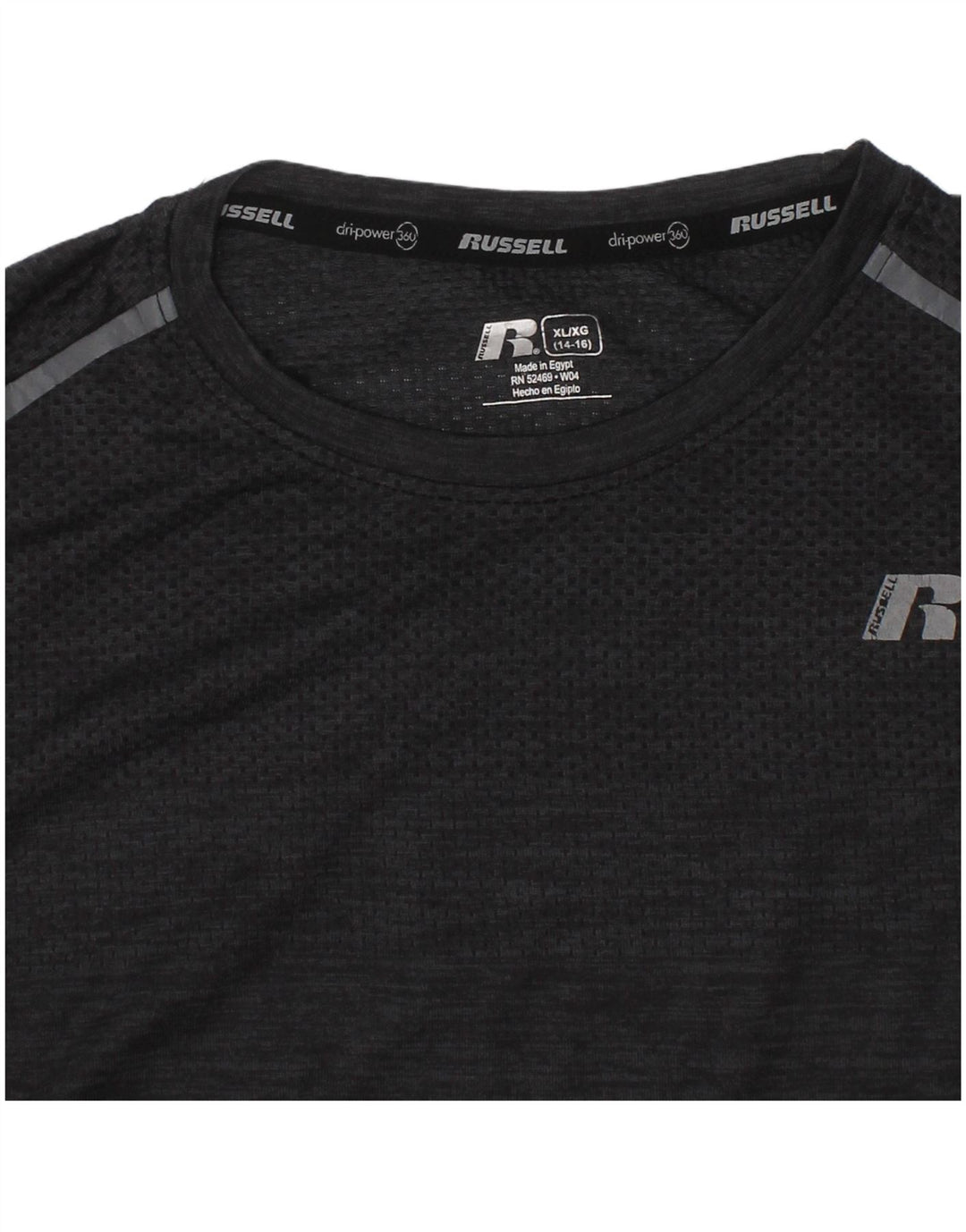 Canotta Dri-Power da ragazzo RUSSELL ATHLETIC 14-15 anni XL grigio chiazzato