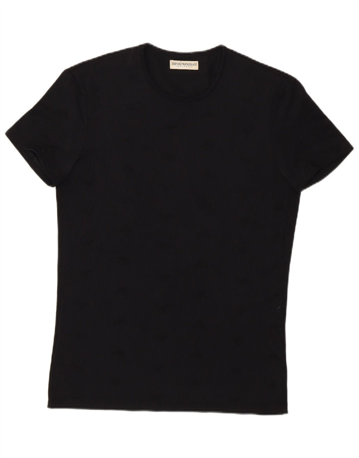 T-shirt da donna Emporio Armani UK 14 media nera