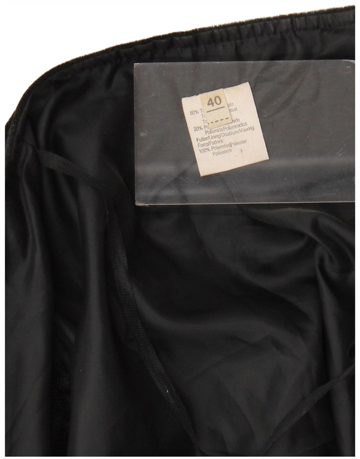 Giacca Bolero Donna VINTAGE IT 40 Small Triacetato Nero