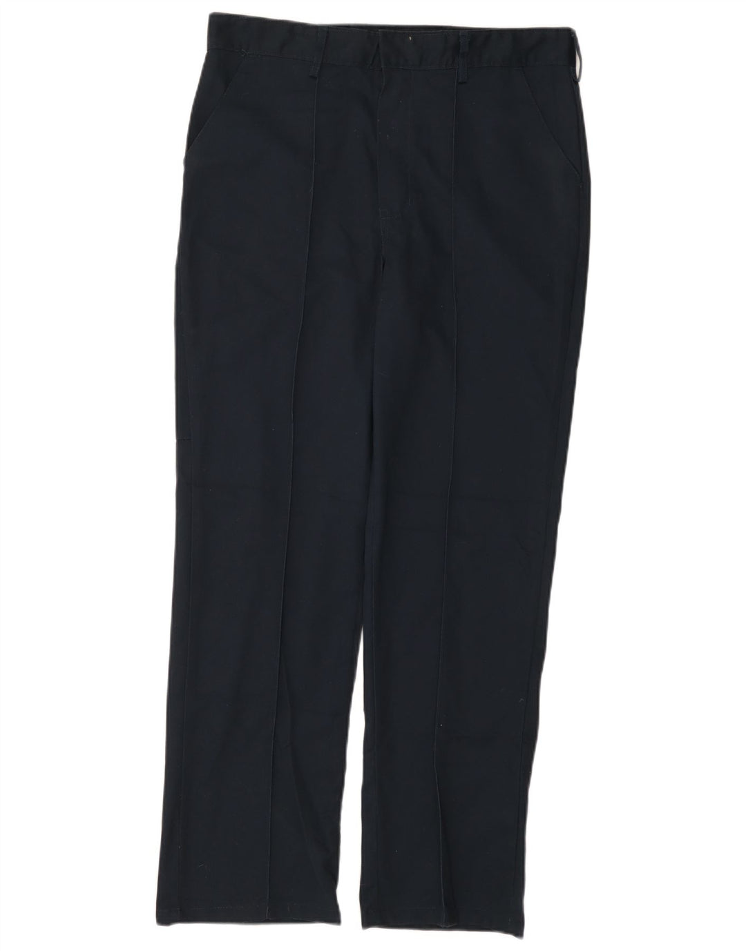 Pantaloni chino regolari da uomo Dickies W32 L31 poliestere blu navy