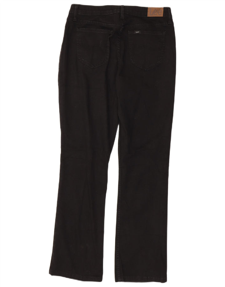 Jeans LEE da donna a vita media, vestibilità regolare, bootcut W32 L30 neri