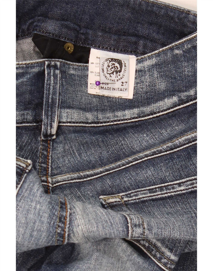 Jeans Bootcut da donna Diesel W27 L29 cotone blu