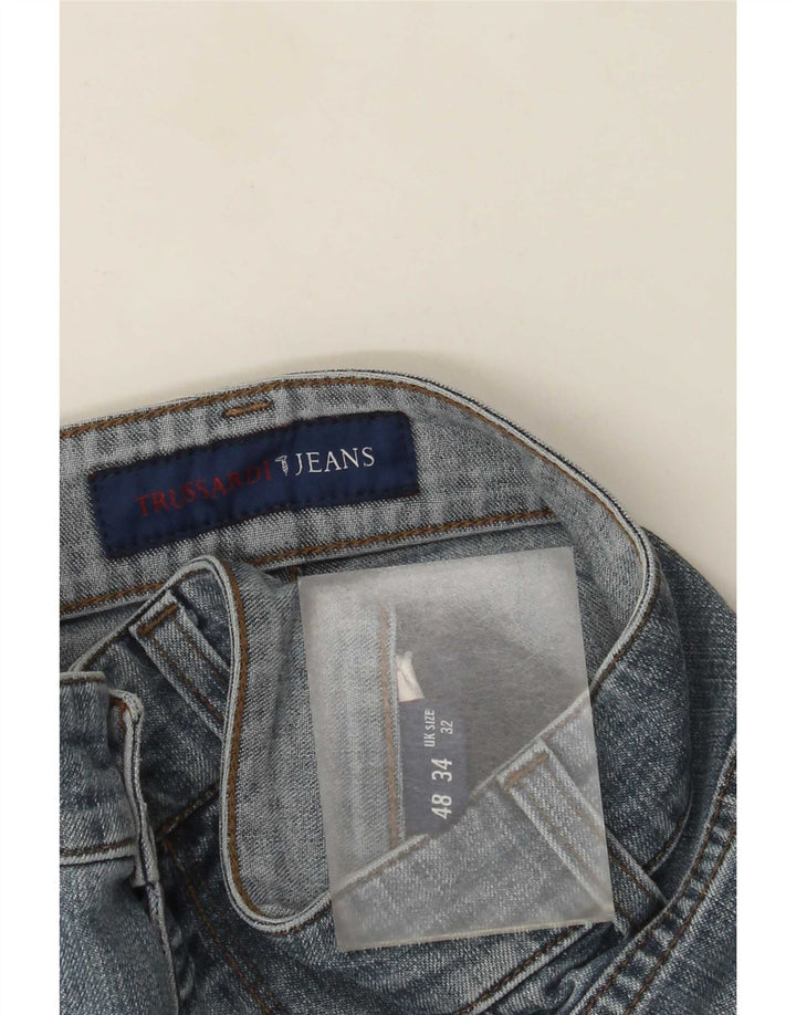 Jeans Dritti Donna Trussardi W32 L32 Blu