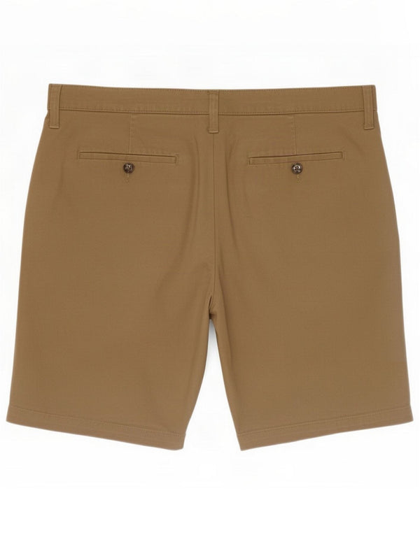 Pantaloncini chino da uomo Marks & Spencer grandi W36 in cotone beige