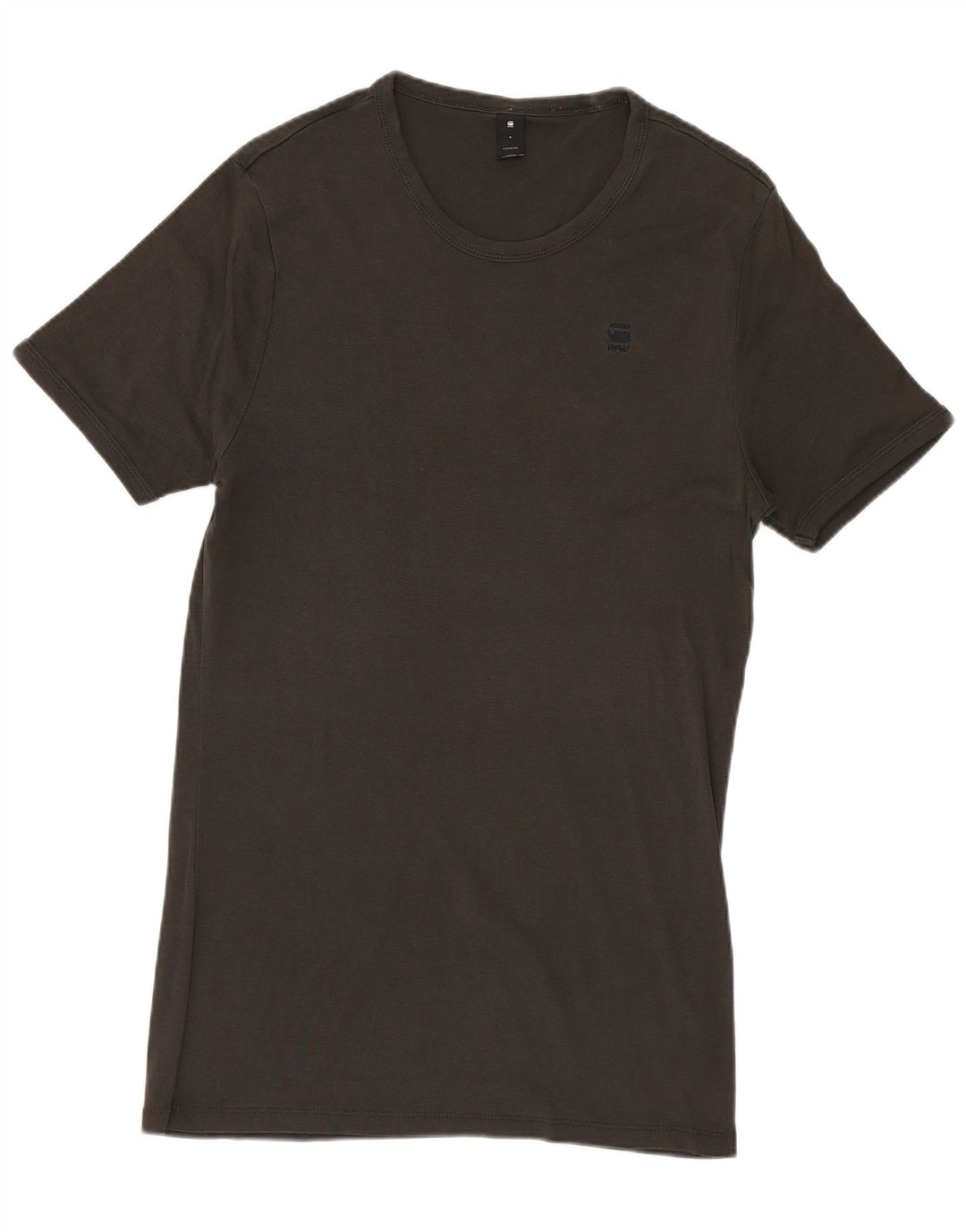 T-shirt da uomo G-STAR Top in cotone grigio medio