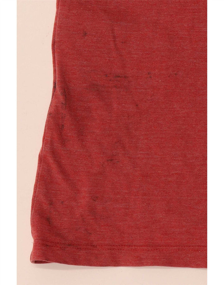 T-shirt da uomo Levi's Top in cotone mélange rosso medio