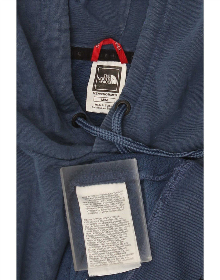 Felpa con cappuccio grafica da uomo The North Face in cotone blu medio