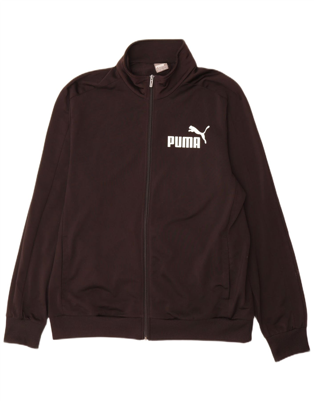 Giacca da tuta da uomo Puma XL nera in poliestere