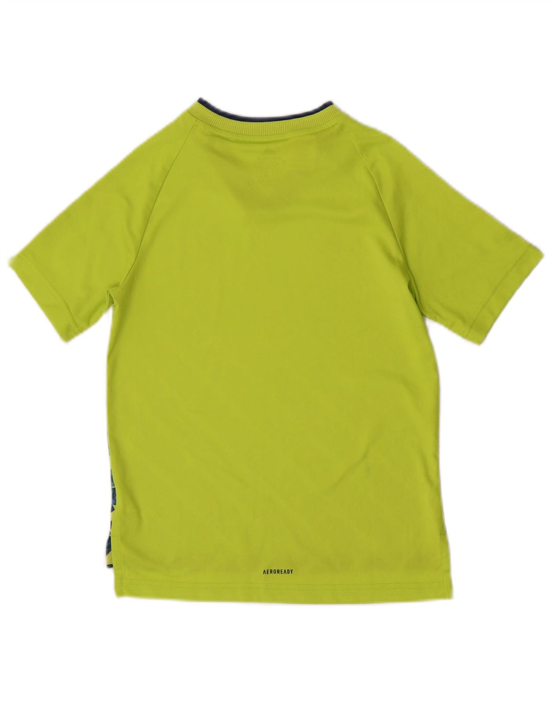 T-shirt grafica Adidas da ragazzo MESSI Top 11-12 anni in poliestere verde