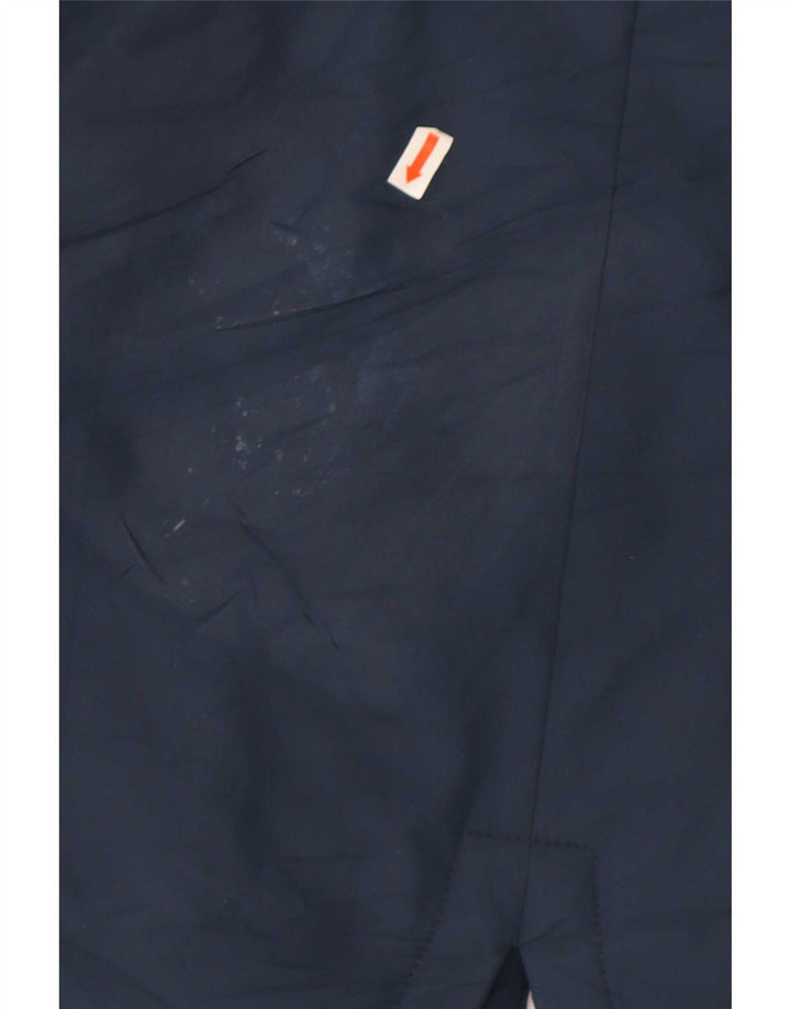 Giacca a vento con cappuccio da uomo Nike UK 38 medio blu navy poliestere