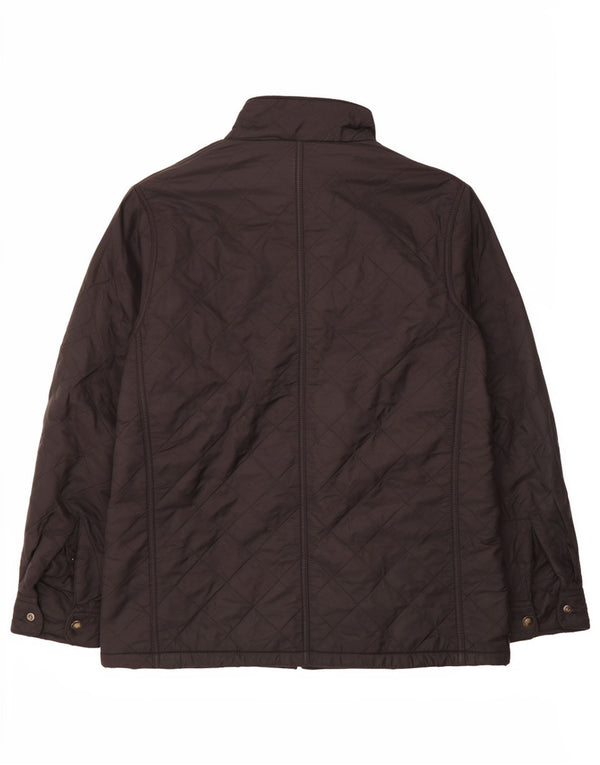 Giacca trapuntata da uomo Barbour UK 42 XL nera in poliammide