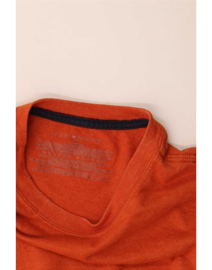 T-shirt da uomo Tommy Hilfiger Top arancione medio