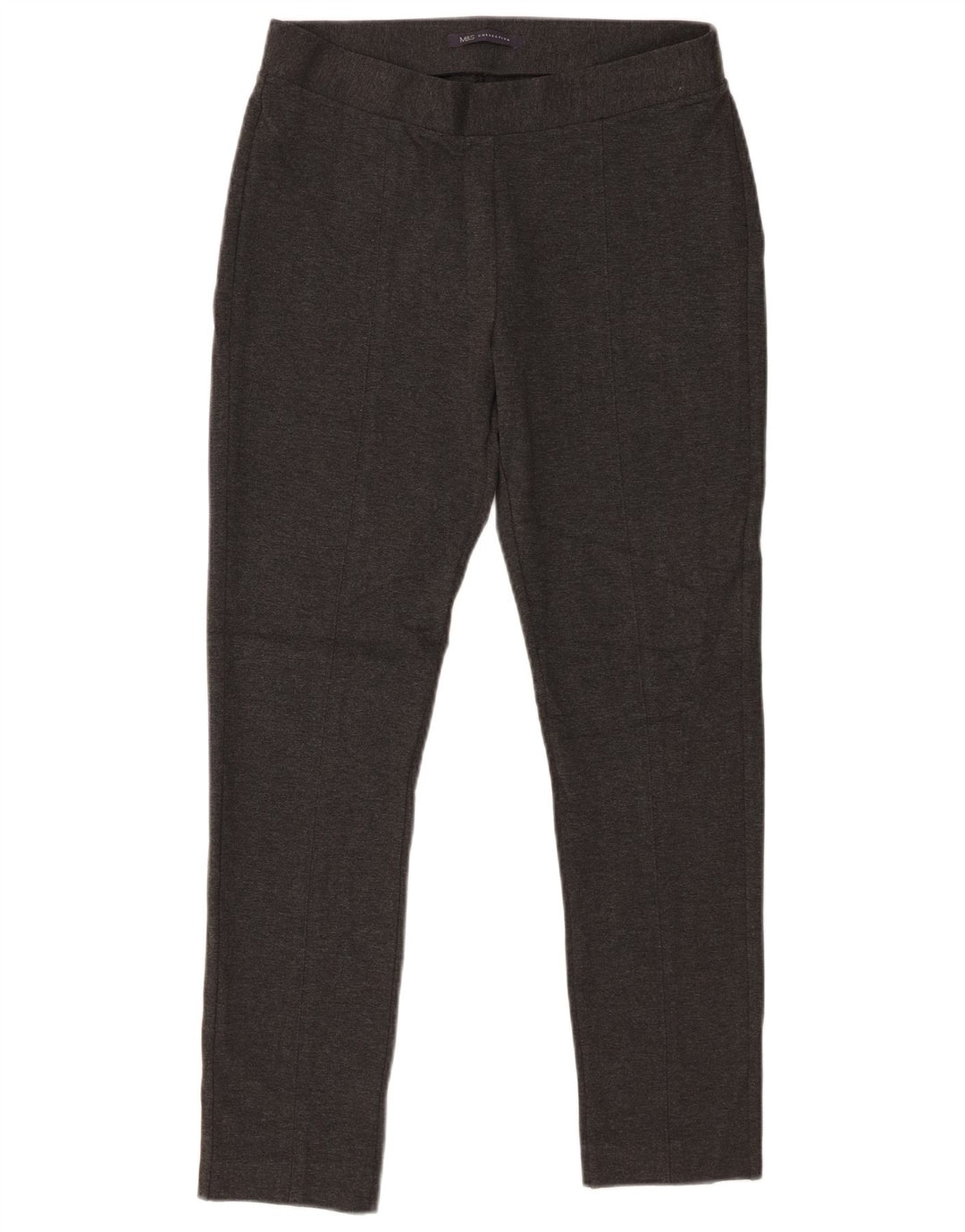 Leggings corti da donna Marks & Spencer UK 12 Viscosa grigio medio