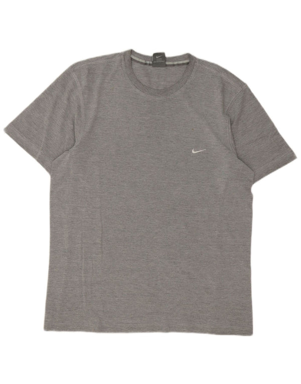 T-shirt Nike da uomo grande grigia
