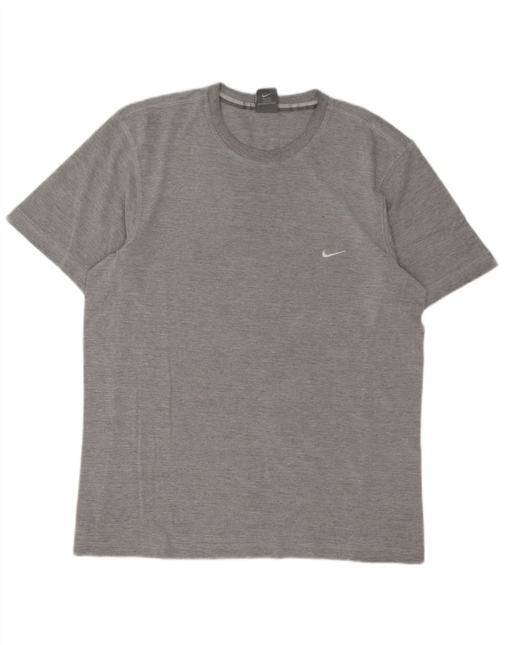 T-shirt Nike da uomo grande grigia