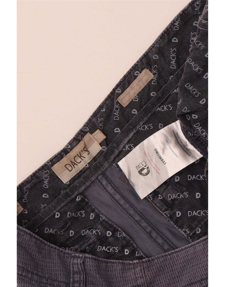 Pantaloncini cargo da uomo di Dack IT 50 Large W34 cotone maculato blu navy