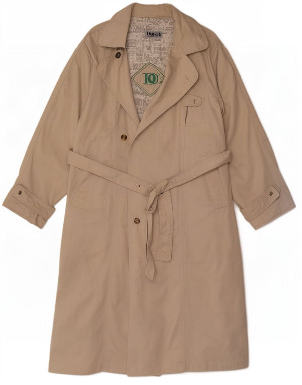 Trench da uomo vintage UK 38 Beige medio