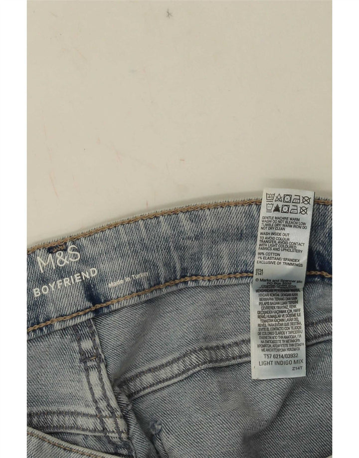 Jeans affusolati da donna Marks & Spencer UK 12 medio W28 L27 blu