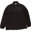 STARTER Mens Fleece Jacket UK 42 XL Black Colourblock Polyester Vintage Starter and Second-Hand Starter from Messina Hembry 